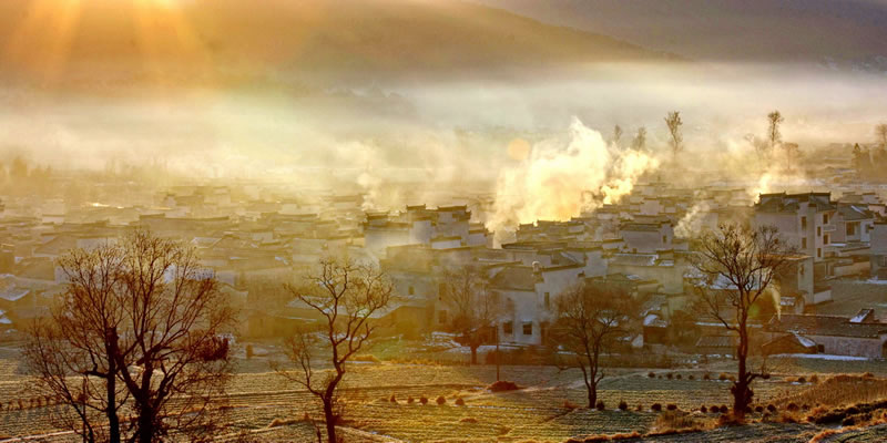 黄山雪景(余祥林摄影作品)