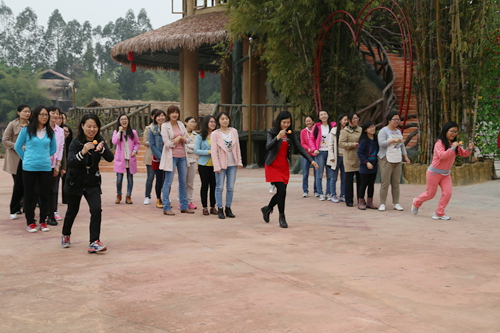 深圳先进院开展三八妇女节拓展活动