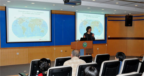 加拿大联邦环境部黄琳博士访问广州地化所