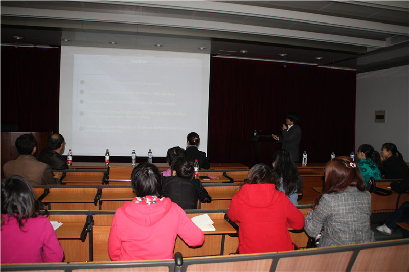 日本东北大学王中长博士访问长春应化所