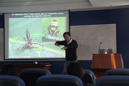 新加坡国立大学李代芹教授到昆明动物所交流