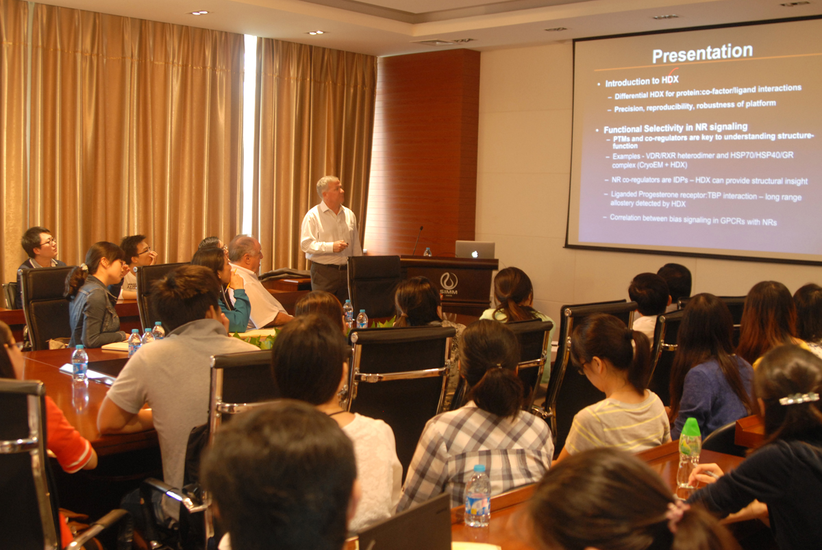 美国Scripps研究所Patrick Griffin教授访问上海