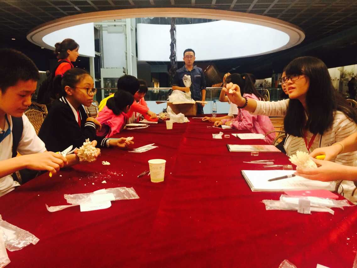 昆明动物博物馆开展中科院求真科学营新课程