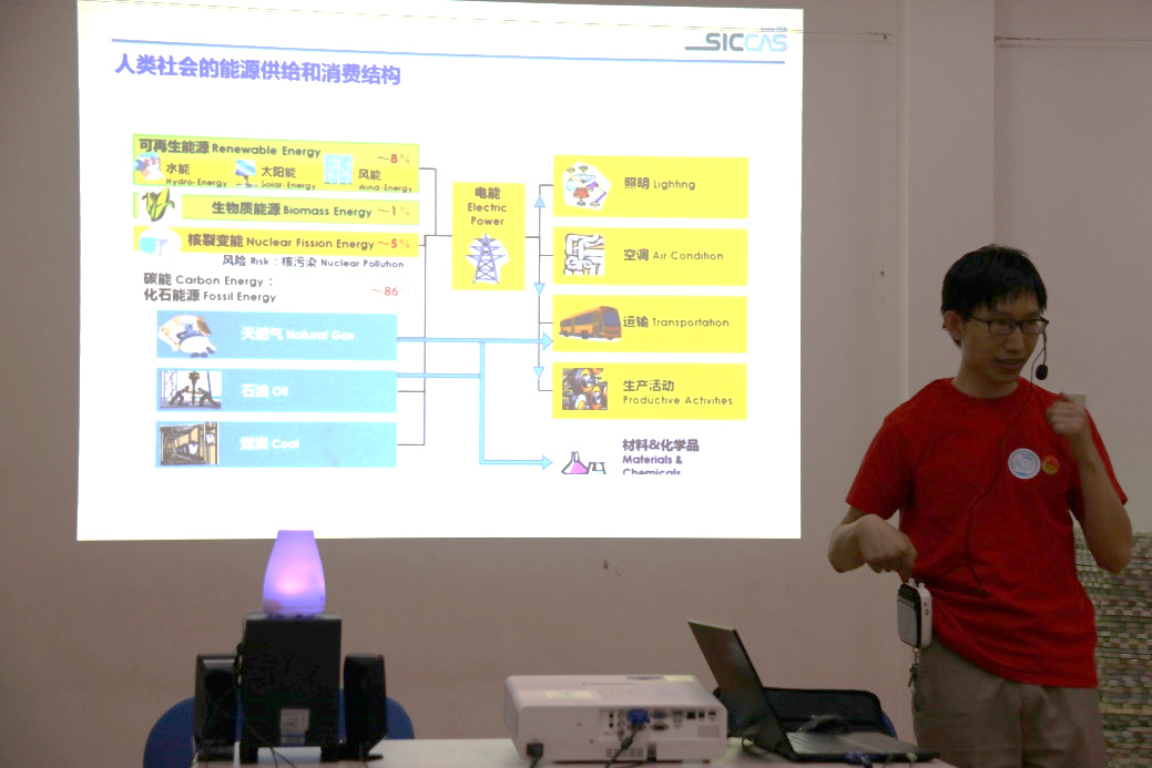 上海硅酸盐所参加上海市科技系统爱心暑托班团