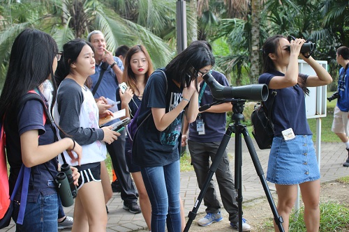 华南植物园举办国际中学生生态考察科普活动