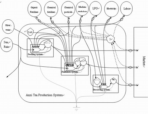 华南植物园安溪铁观音茶叶产业链生态经济评价
