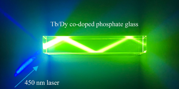 上海光机所可见光激光玻璃材料研究获进展