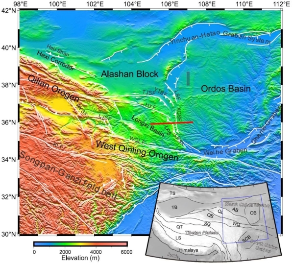 地质地球所根据天然地震观测数据提出青藏高原东北缘扩展机制