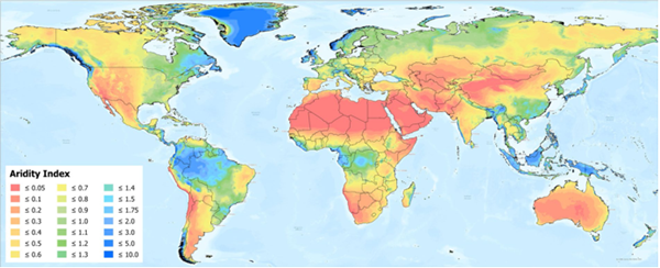 昆明植物所等在全球干旱指数和潜在蒸散空间数据库开发方面获进展