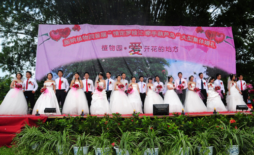 版纳植物园举办首届情定罗梭江 牵手葫芦岛大