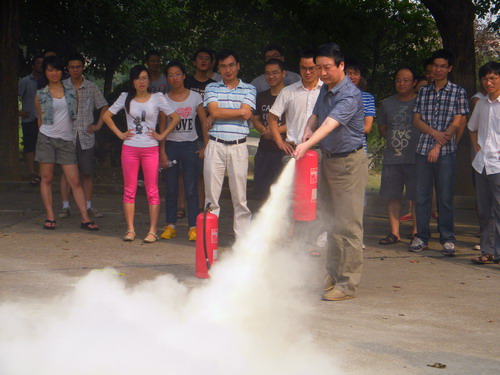亚热带所举行消防安全应急预案演练----中国科学院