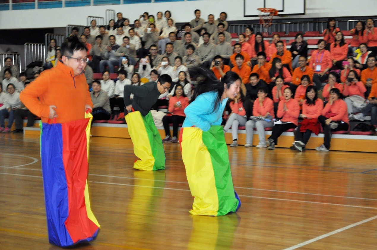天津工生所举行2014年秋季室内运动会