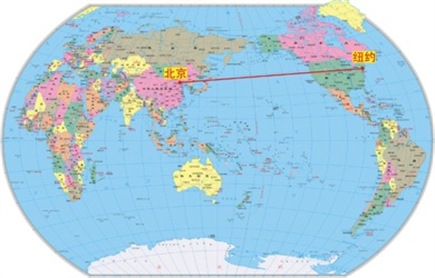【文汇报】郝晓光 把世界地图竖起来----中国科学院