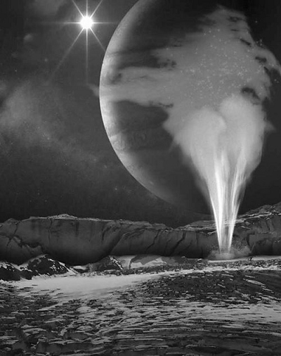 木卫二上发现200千米高喷泉