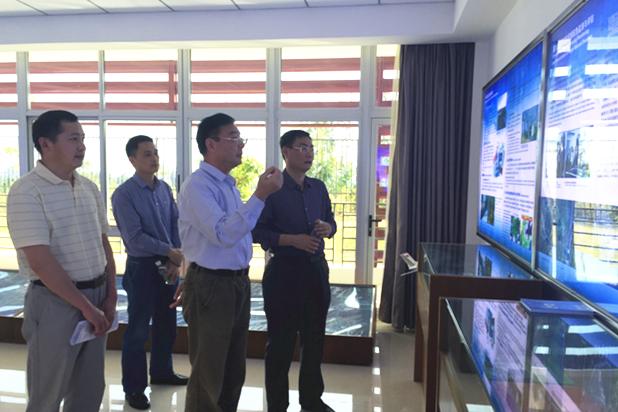 三亚市委组织部副部长访问遥感地球所三亚园区