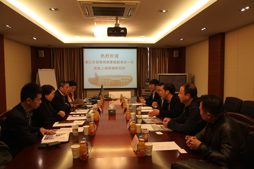 靖江市招商局访问上海药物所