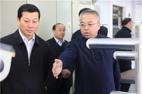 吉林省委副书记竺延风调研长春应化所