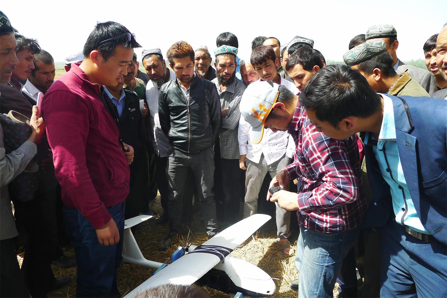 新疆分院无人机为墨玉县乡镇村庄航拍高清地图