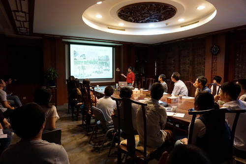 西安交通大学教授黄少鹏访问地质地球所