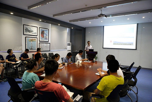 美国犹他大学周承商到宁波材料所交流