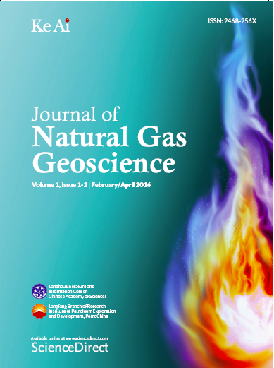 Journal of Natural Gas Geoscience英文刊在Sc