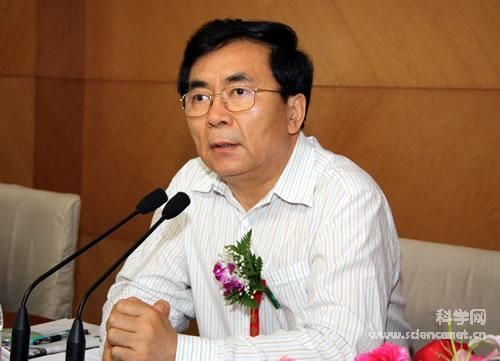 中国科学院常务副院长白春礼发表讲话