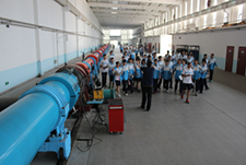 参观力学所风洞实验室