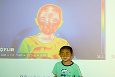 人体红外热成像体验
