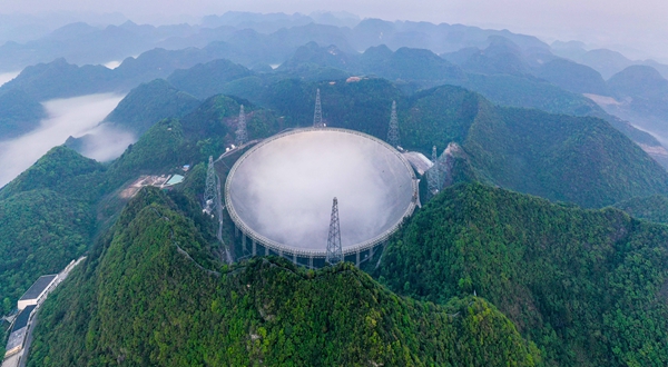 “中国天眼”——500米口径球面射电望远镜（FAST）