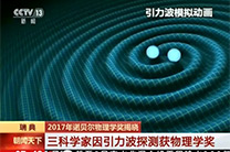 【朝闻天下】2017年诺贝尔物理学奖揭晓——三科学家因引力波探测获物理学奖