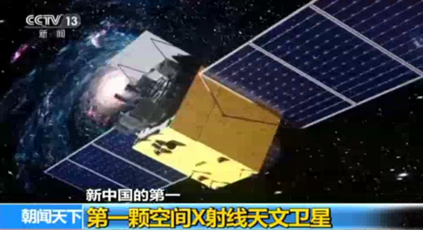 新中国的第一：第一颗空间X射线天文卫星