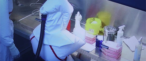 实验室的战士们